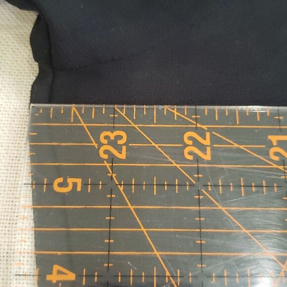 Black Sheer Velvet Burnout Top Womens L Dark Floral Fairy Grunge Whimsigoth Boxy - Picture 7 of 10